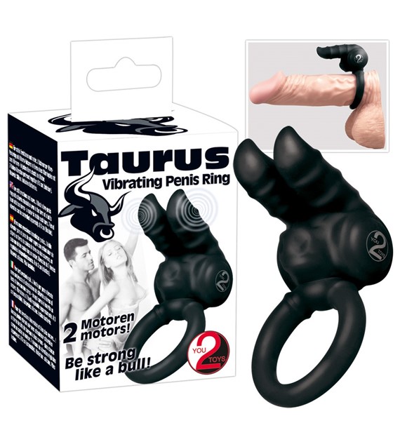 TAURUS COCK RING BLACK     
