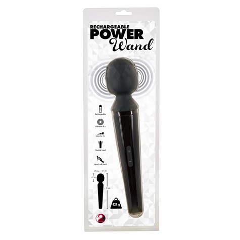 VIBRATOR RECHARGEABLE POWER WAND    