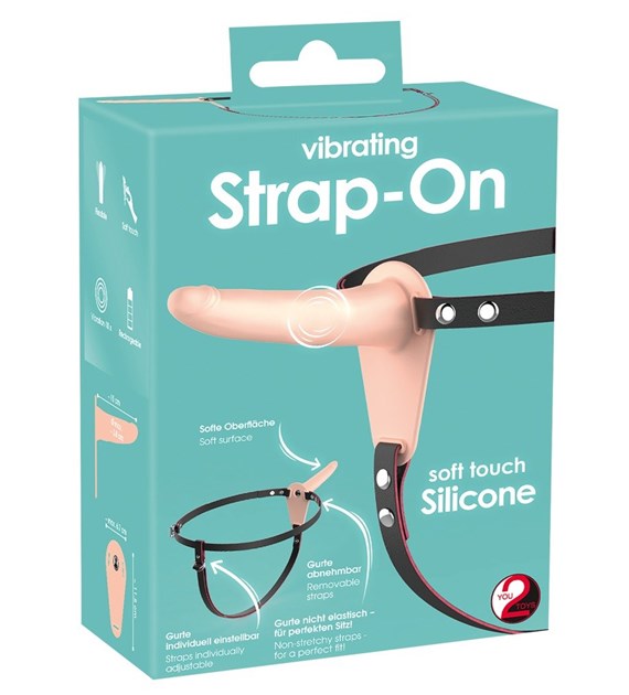 VIBRATING STRAP-ON