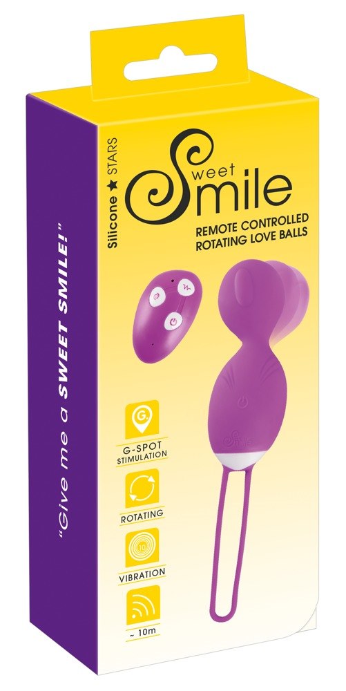 REMOTE CONTROLLED ROTATING LOVE BALL