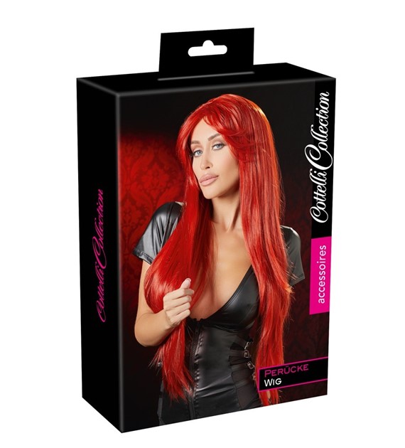 LONG STRAIGHT RED WIG   