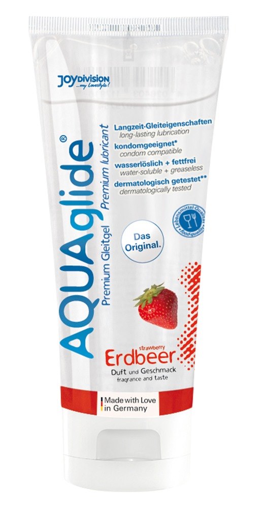 ŻEL SMAKOWY AQUAGLIDE STRAWBERRY 100 ML