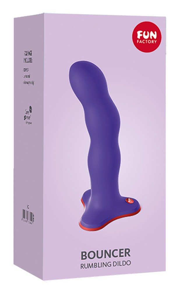 DILDO BOUNCER FLASHY PURPLE