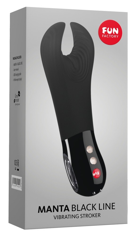 VIBRATOR MANTA BLACK LINE