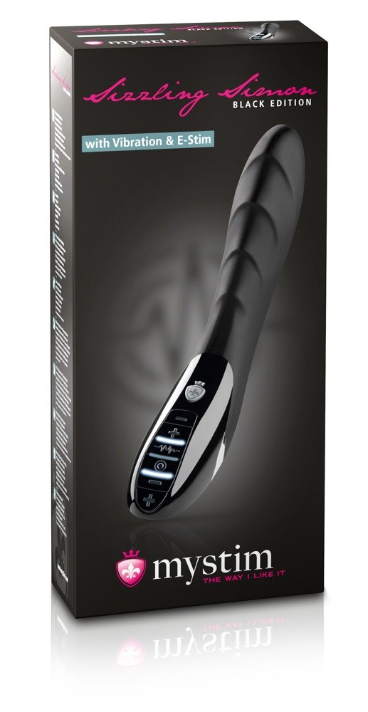 VIBRATOR SIZZLING SIMON BLACK EDITION