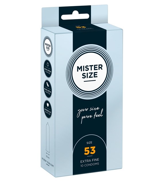 Mister Size 53 mm 10-pcs