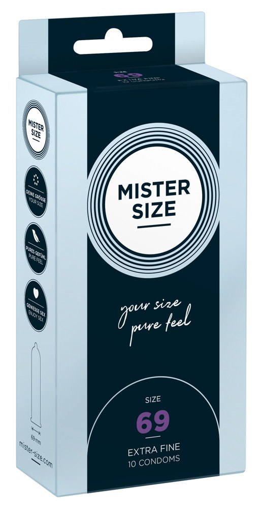 Mister Size 69 mm 10-pcs