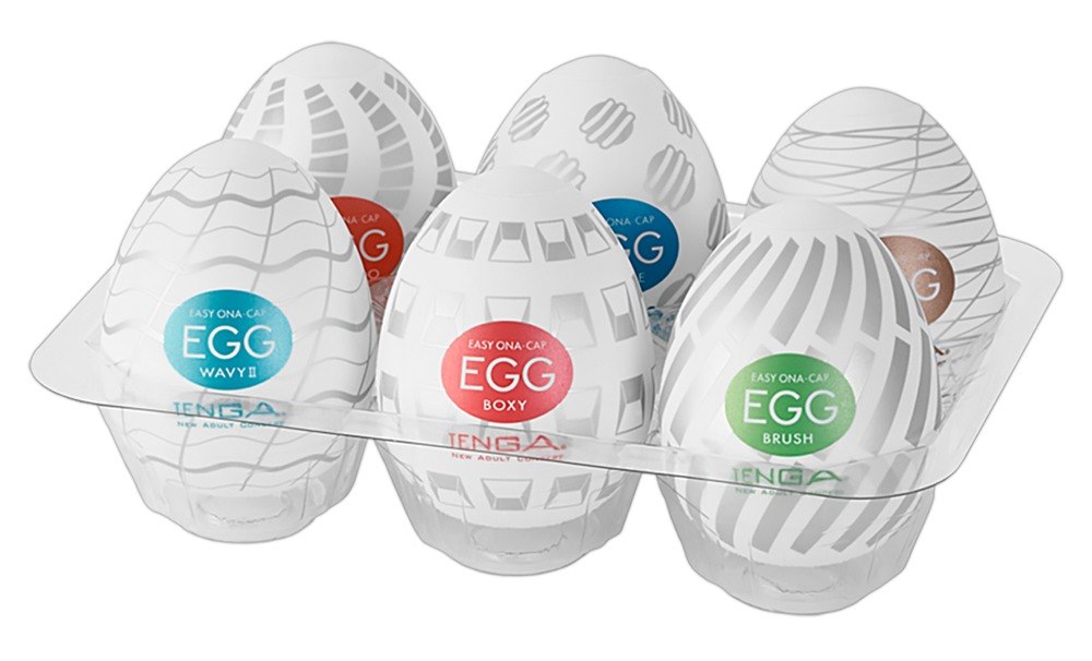 MASTURBTOR EGG VARIETY PACK NEW STANDARD 6ER