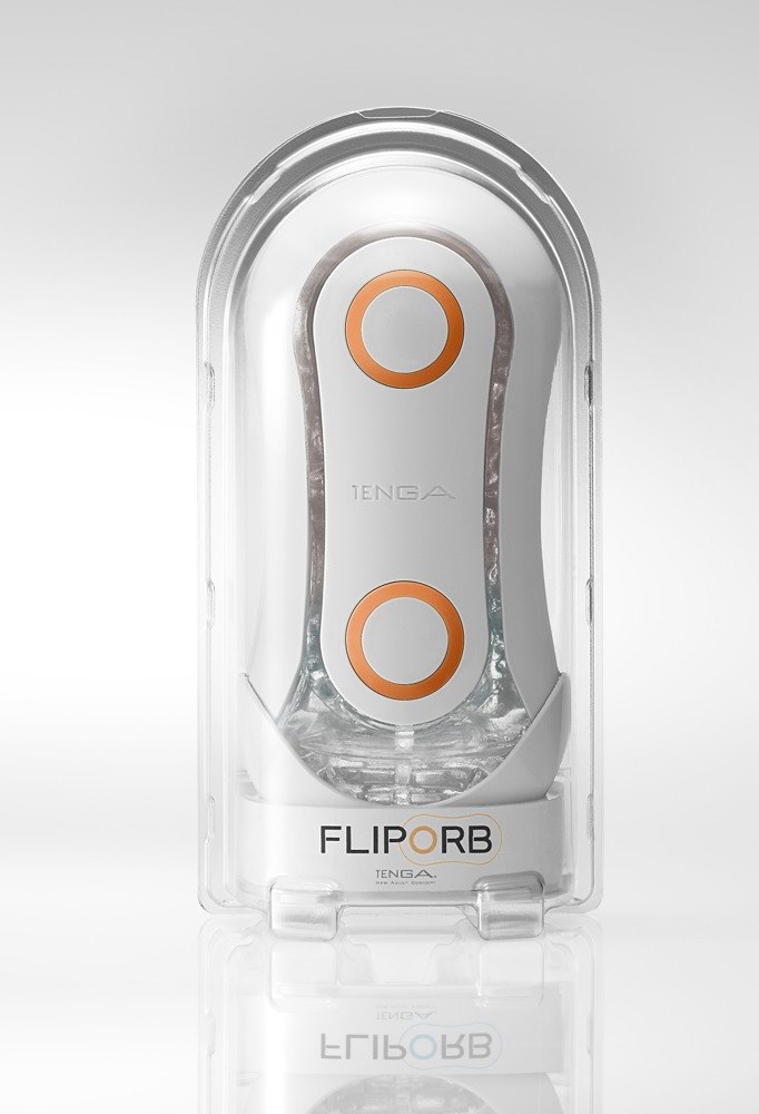 Tenga Flip Orb Orange Crash