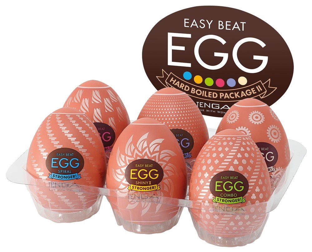 MASTURBATOR TENGA EGG HB PACKAGE II 6PCS