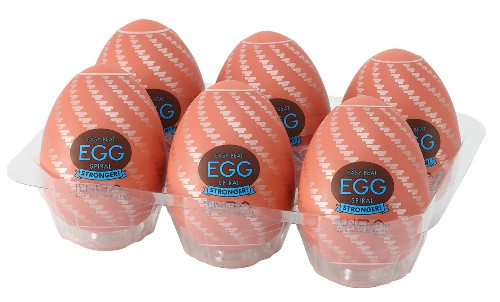 MASTURBATOR TENGA EGG SPIRAL STR. 6PCS