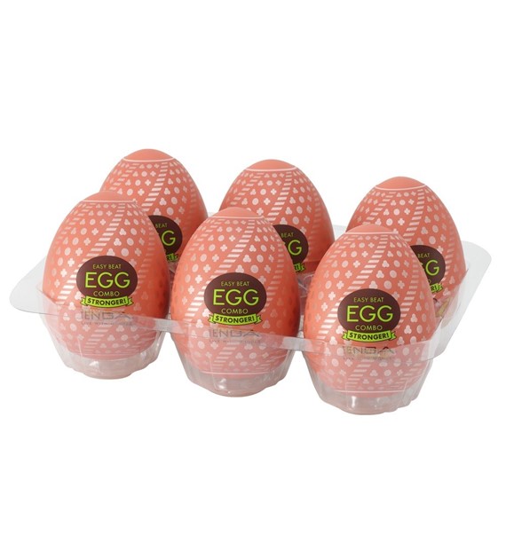 MASTURBATOR TENGA EGG COMBO HB 6PCS