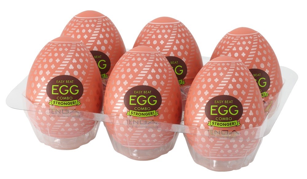 MASTURBATOR TENGA EGG COMBO HB 6PCS