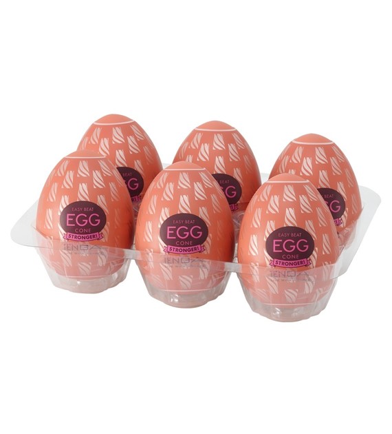 MASTURBATOR TENGA EGG CONE HB 6PCS