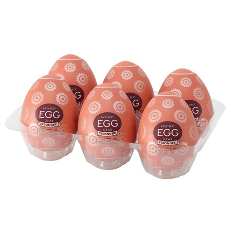 MASTURBATOR TENGA EGG GEAR HB 6PCS