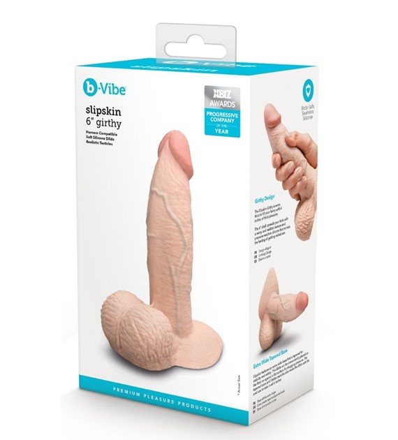 B-VIBE SLIPSKIN 6  GIRTHY CREA