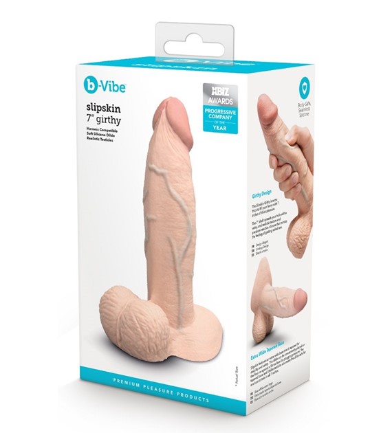 B-VIBE SLIPSKIN 7  GIRTHY CREA