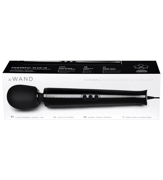 LE WAND POWERFUL PLUG-IN BLACK