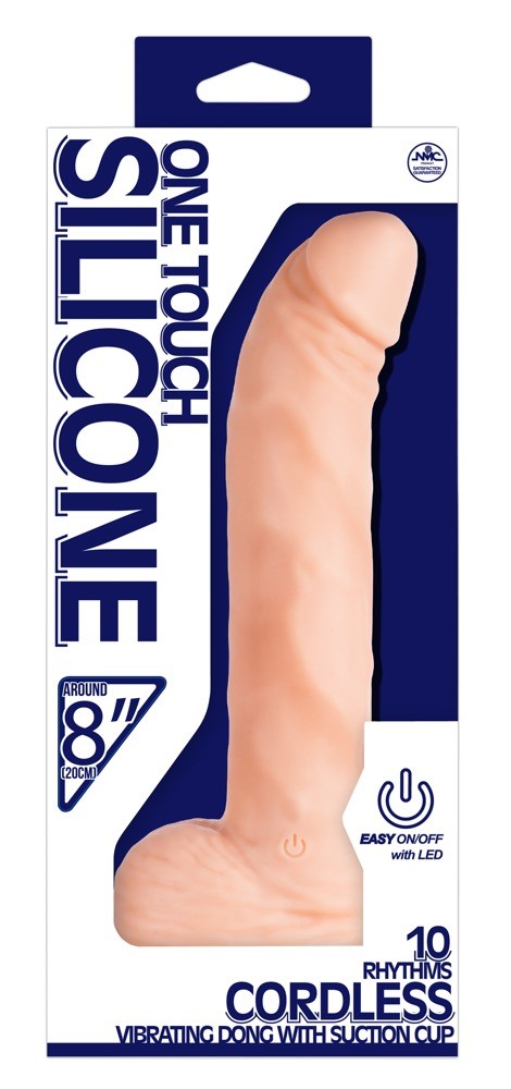 DILDO ONE TOUCH SILICONE 8