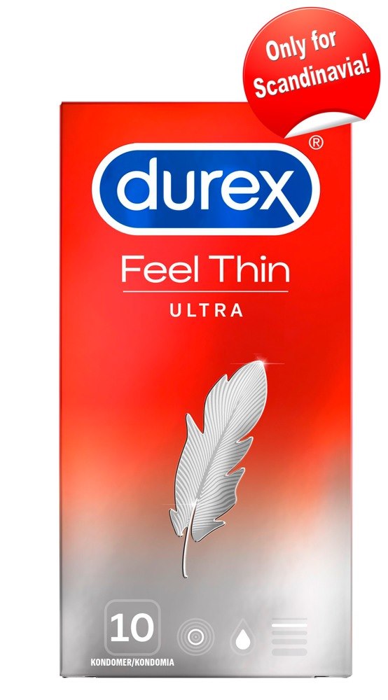 PREZERWATYWY DUREX FEEL ULTRA THIN 10