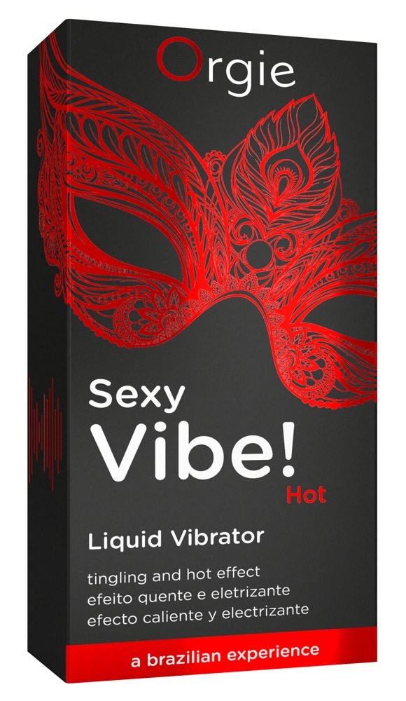 SEXY VIBE! HOT - LIQUID VIBRATOR 15 ML