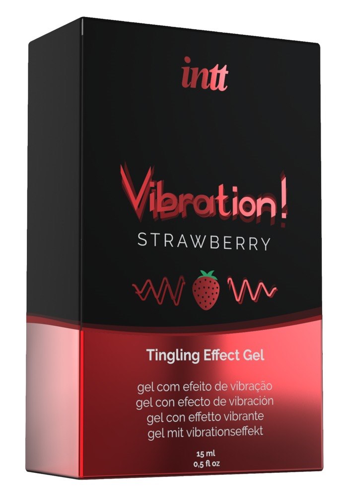 ŻEL VIBRATION! STRAWBERRY 15 ML