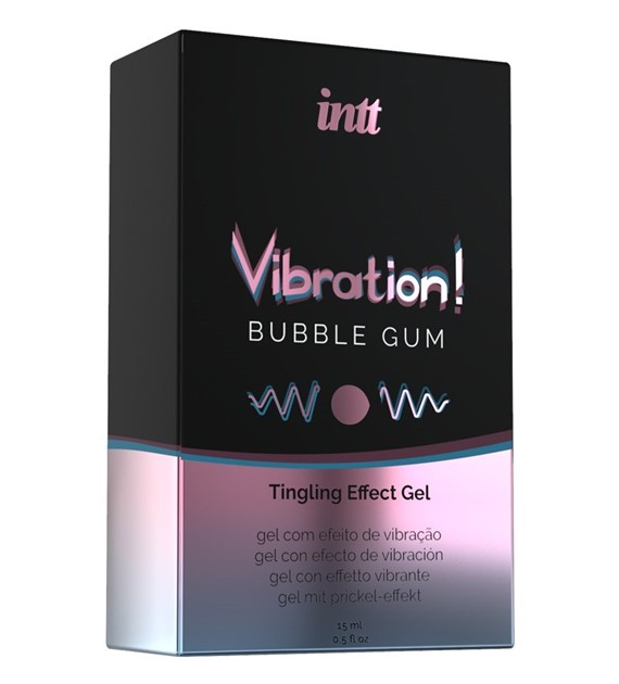 ŻEL VIBRATION! BUBBLE GUM 15 ML