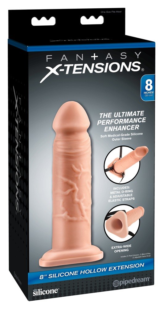 8  SILICONE HOLLOW EXTENSION