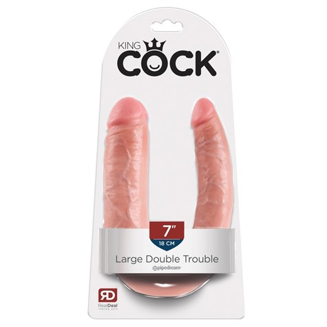 DILDO King Cock Double Trouble