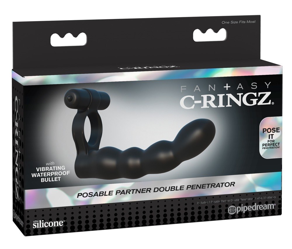 POSABLE PARTNER DOUBLE PENETRATOR