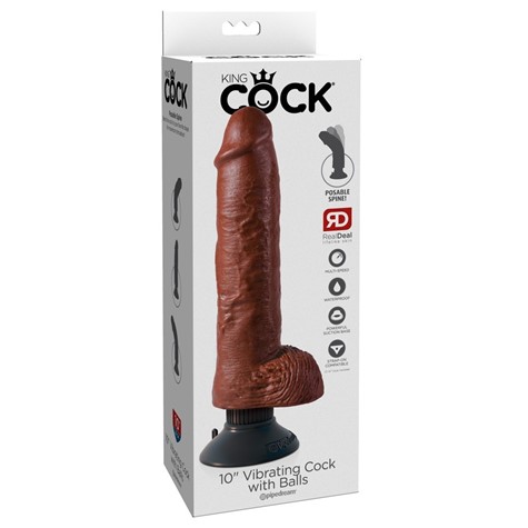 10  VIBRATING COCK WITH BALLS