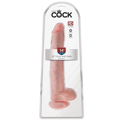 King Cock 14  Cock with Balls