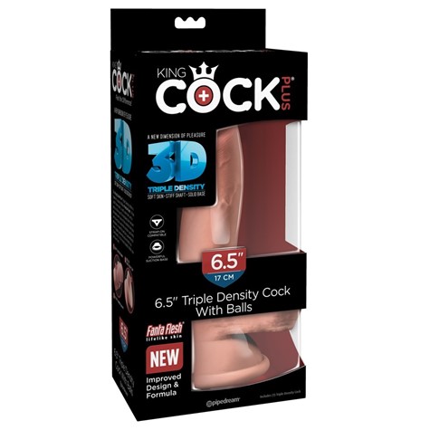 6.5'' Triple Density Cock with Balls