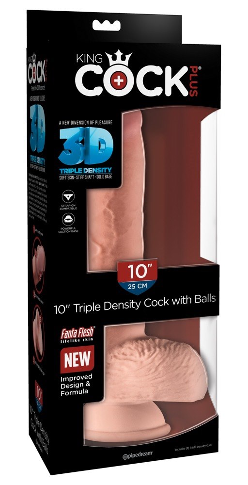 10  TRIPLE DENSITY COCK WITH BALLS