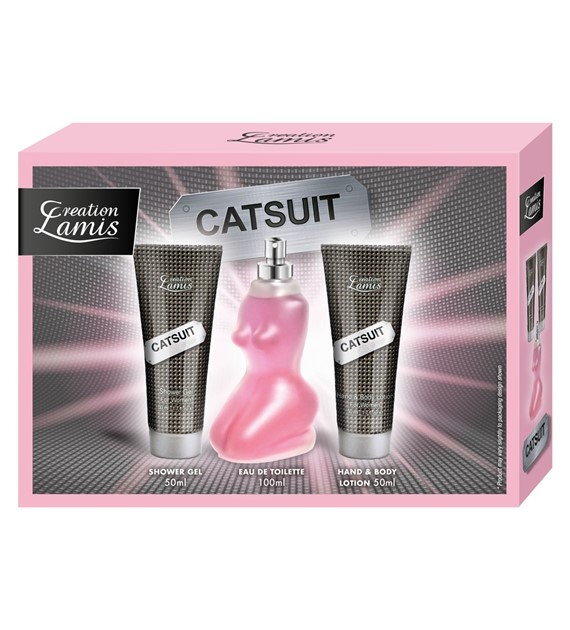 CATSUIT FOR WOMAN 3PC GIFT SET