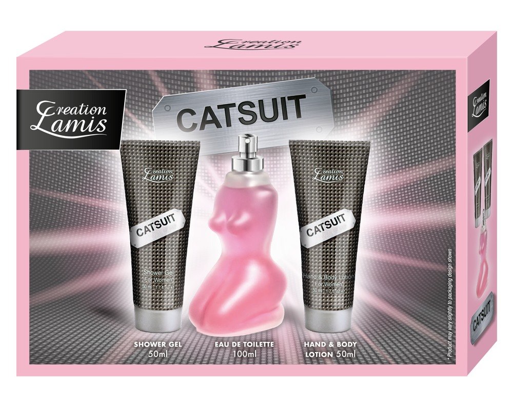 CATSUIT FOR WOMAN 3PC GIFT SET