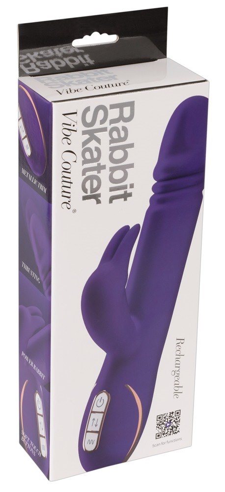 WIBRATOR RABBIT SKATER PURPLE