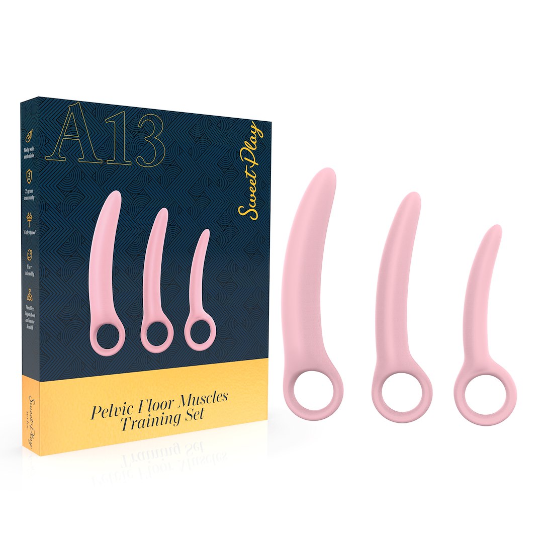 SET OF DILATORS FOR PELVIC FLOOR EXERCISES EROSPACE SWEET PLAY A13