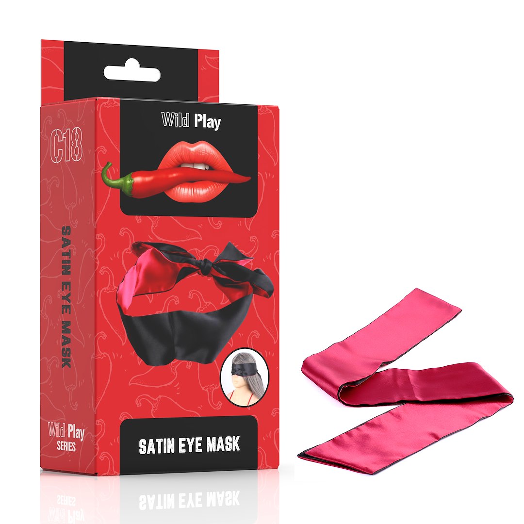 SATIN BLINDFOLD WILD PLAY C18