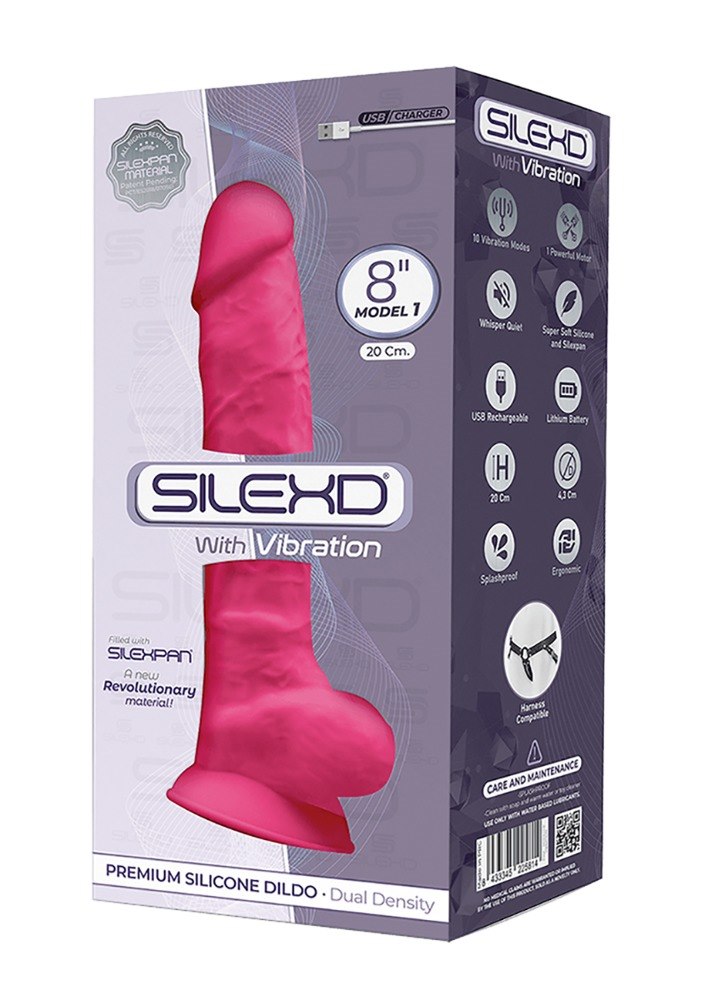 DILDO SILEXD 8INCH MODEL 1